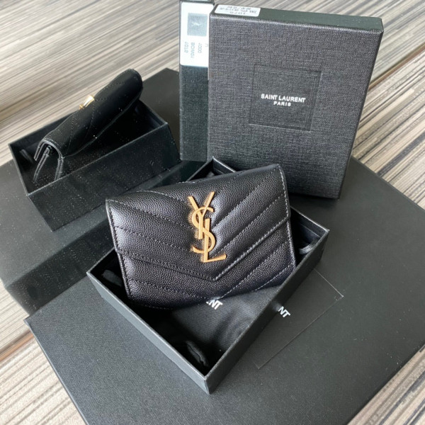 Y*L monogram small envelope wallet in