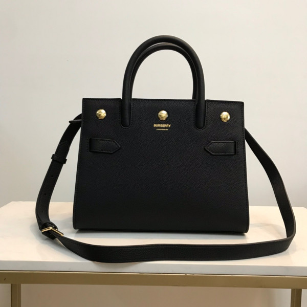 B**rry mini leather title bag