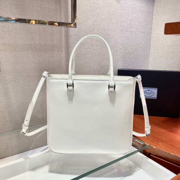 Pra*a large brushed leather tote