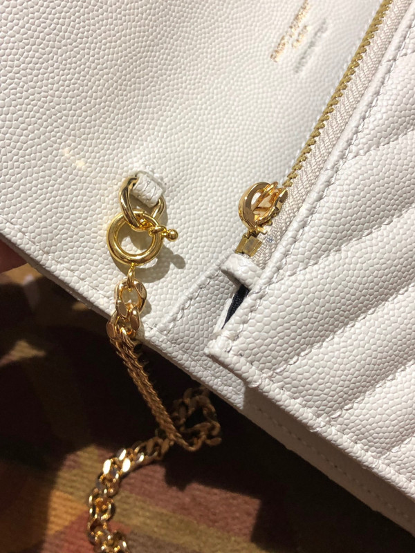 Y*L cassandre matelassÉ chain wallet