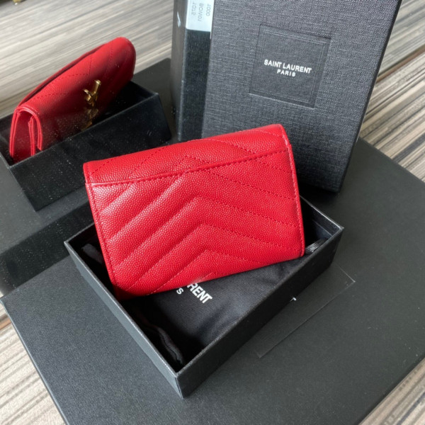 Y*L monogram small envelope wallet in