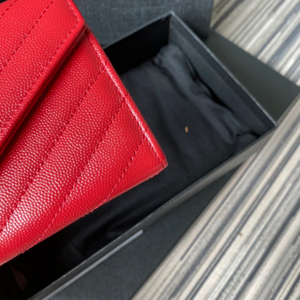 Y*L monogram large flap wallet
