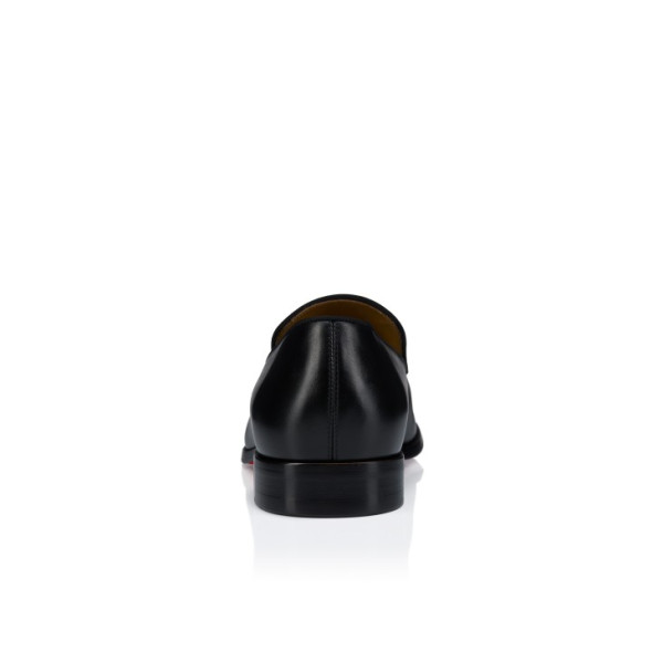 Ch**an louboutin loafers - calf leather - black - men