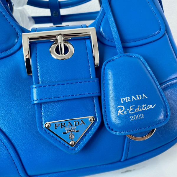Pra*a moon padded nappa-leather bag