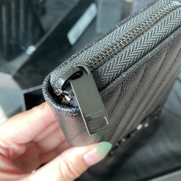 Y*L monogram zippy wallet