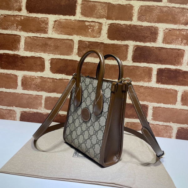 G*u*i mini tote bag with interlocking g