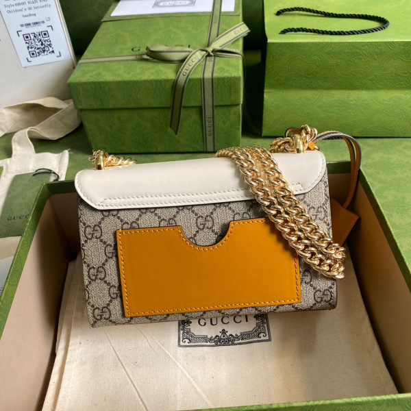 G*u*i padlock small shoulder bag
