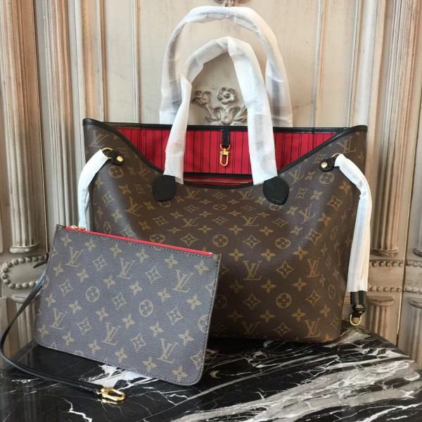 l0*is V*t0n neverfull bag