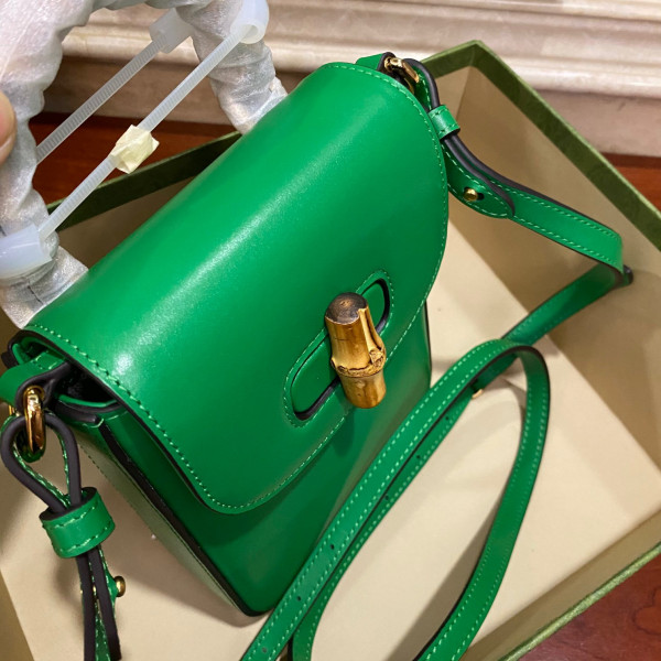 G*u*i bamboo mini handbag