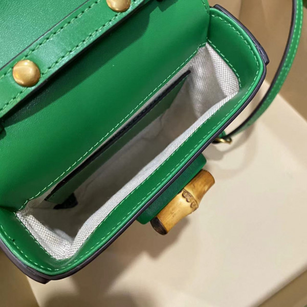 G*u*i bamboo mini handbag