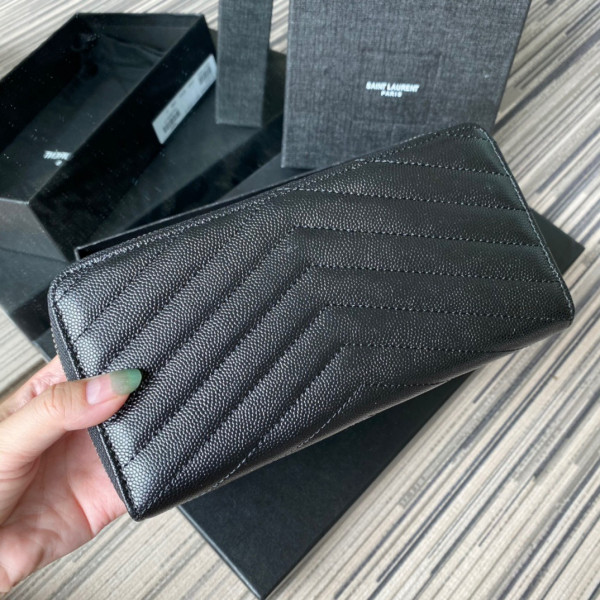 Y*L monogram zippy wallet