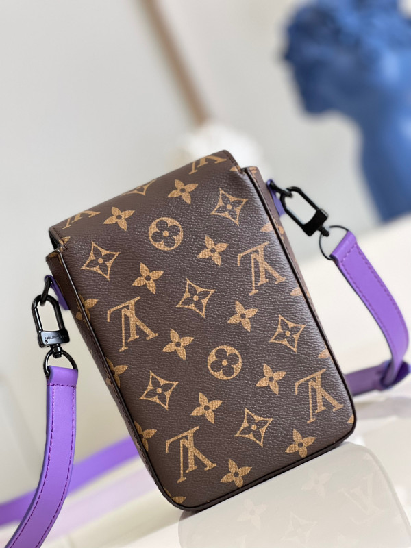 l0*is V*t0n s-lock vertical wearable wallet