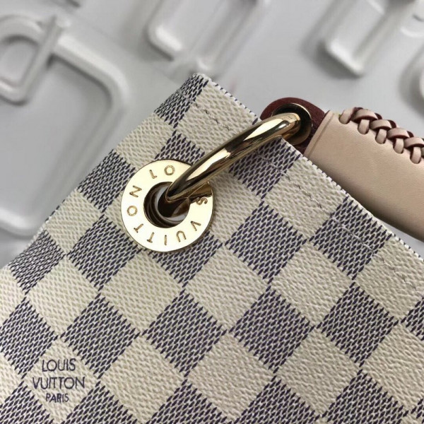 l0*is V*t0n damier azur artsy bag mm