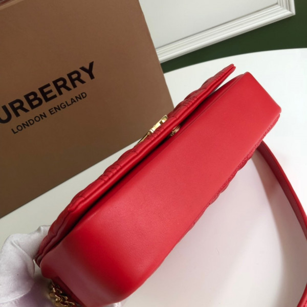 B**rry small quilted check lambskin lola bag