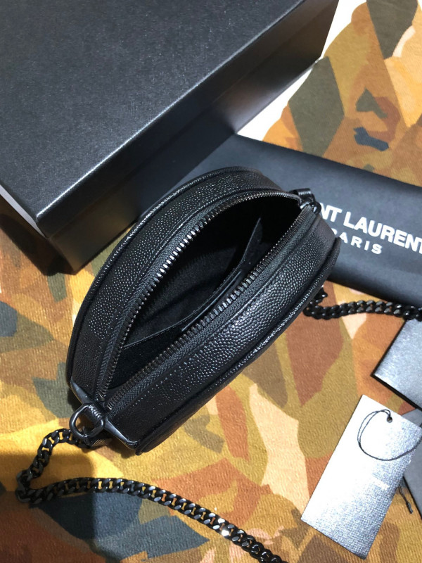 Y*L vinyle round camera bag