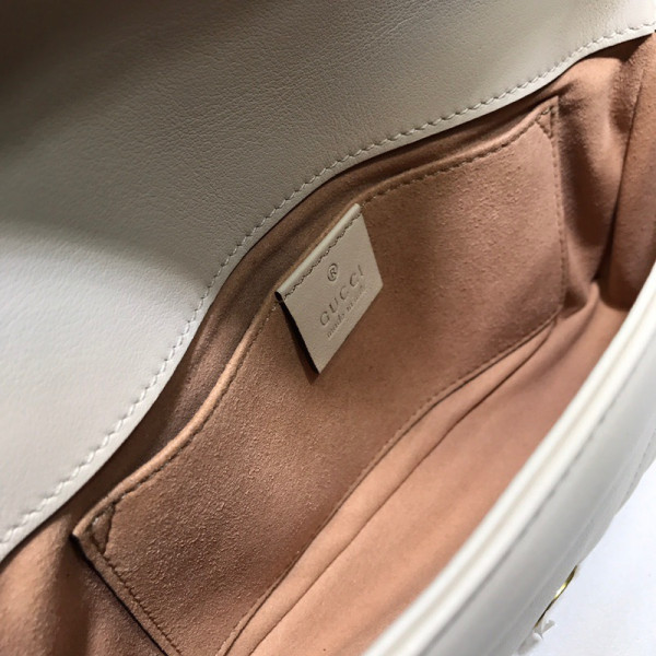 G*u*i gg marmont pearl chain belt bag
