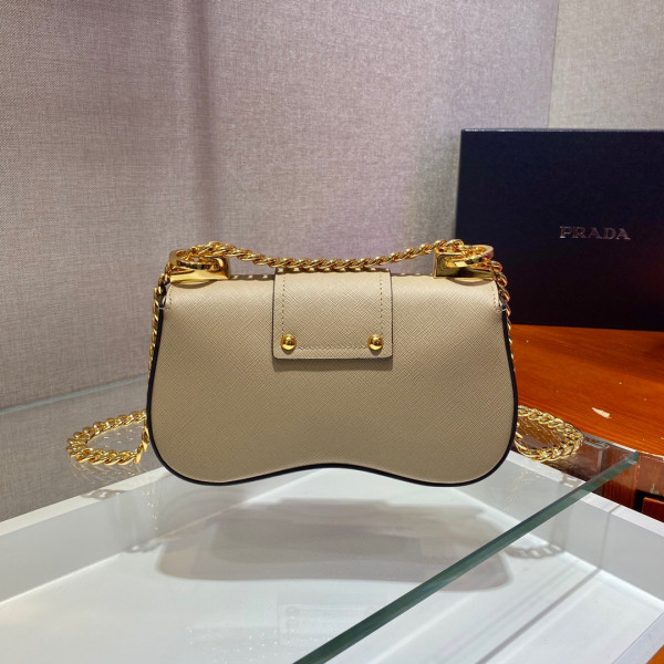 Pra*a saffiano leather Pra*a sidonie bag