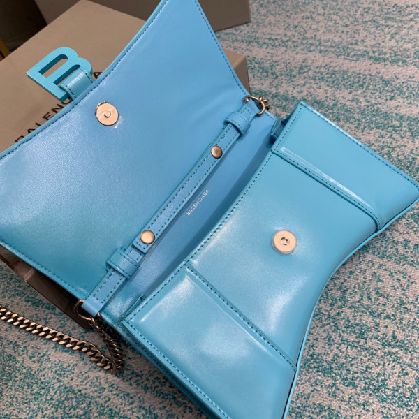 Ba*len*cia*ga  hourglass chain bag