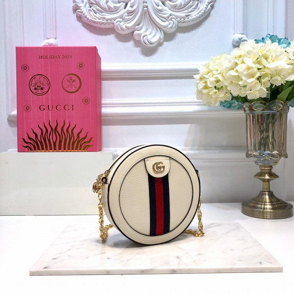 G*u*i ophidia mini round shoulder bag