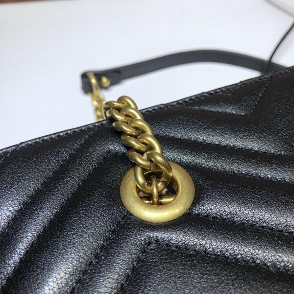G*u*i gg marmont matelassé medium tote