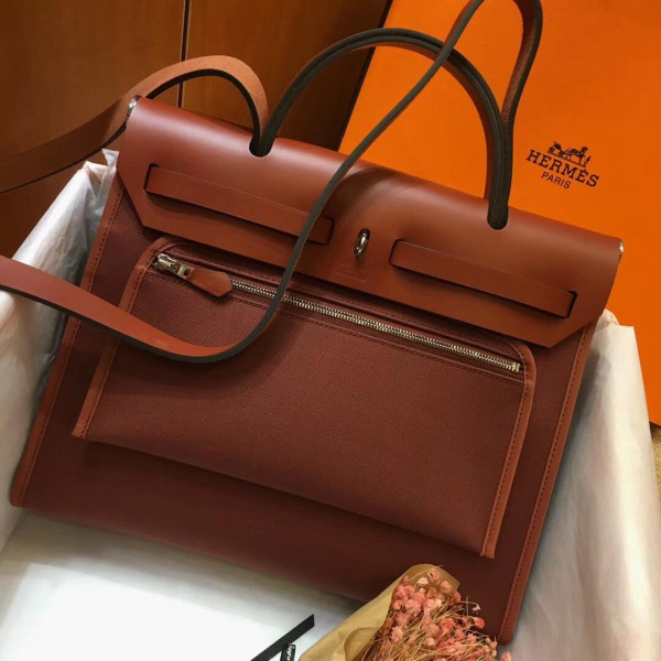 H**mes herbag 31cm all handmade