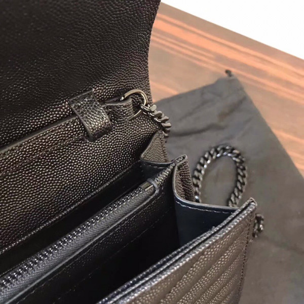 Y*L cassandre matelassÉ chain wallet