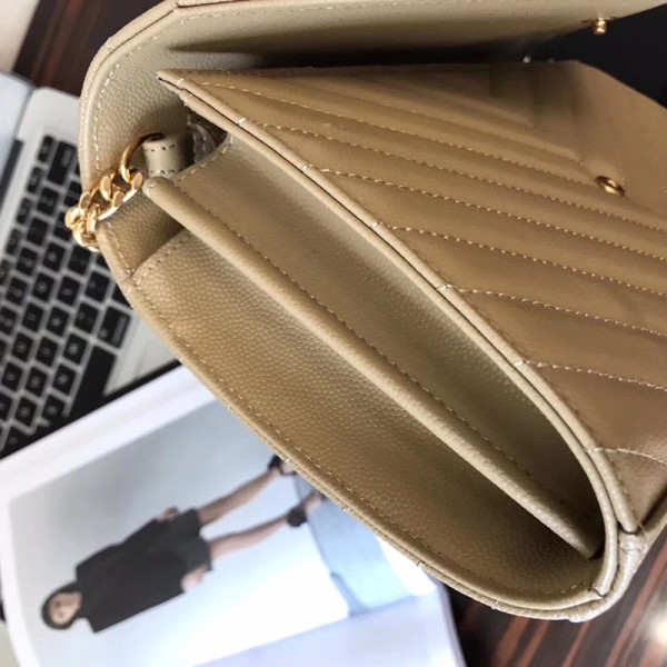 Y*L cassandre matelassÉ chain wallet