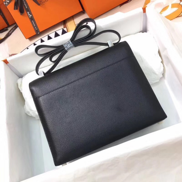 H**mes verrou chaine bag goat skin