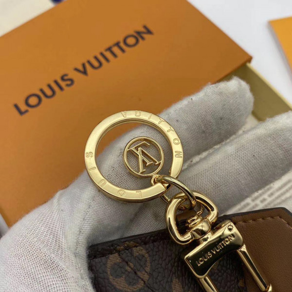 l0*is V*t0n kirigami pouch bag charm and key holder