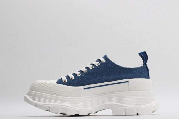 ale*d*r M*Q*en tread slick lace up