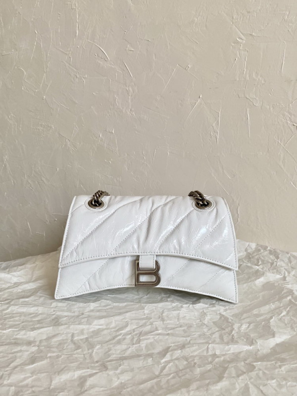Ba*len*cia*ga crush small chain bag
