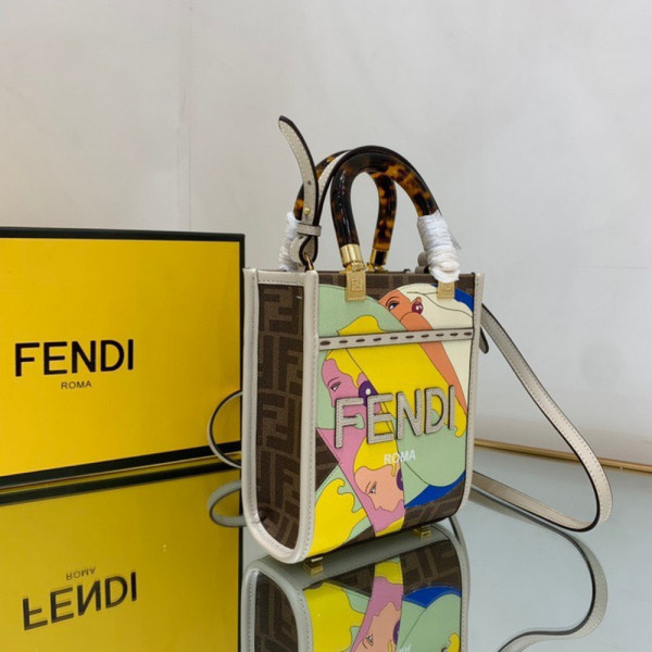 F**di mini sunshine shopper-13-18-6.5cm