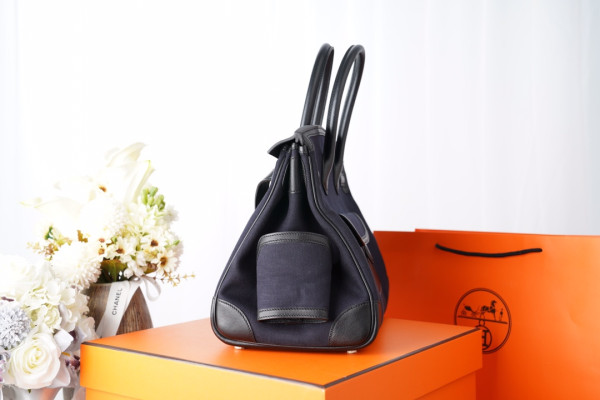H**mes cargo birkin bag canvas and swift 35