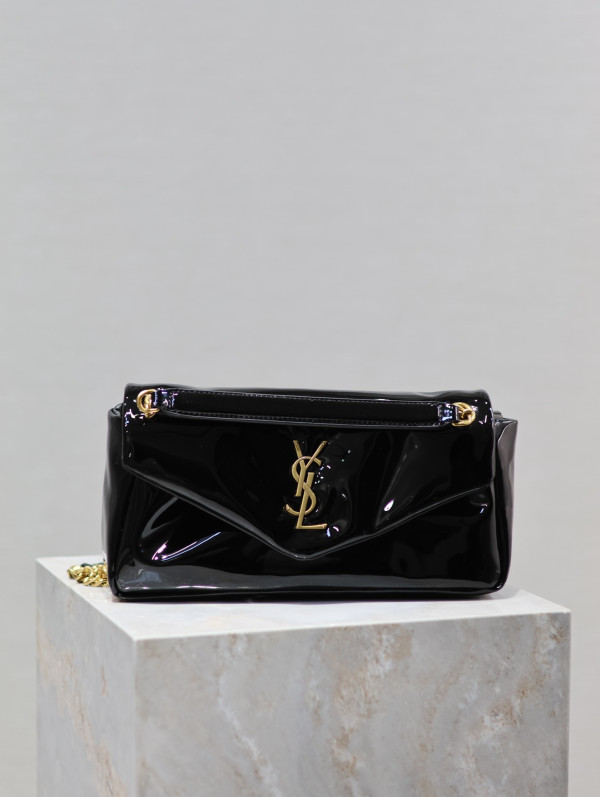 Y*L calypso in plunged lambskin