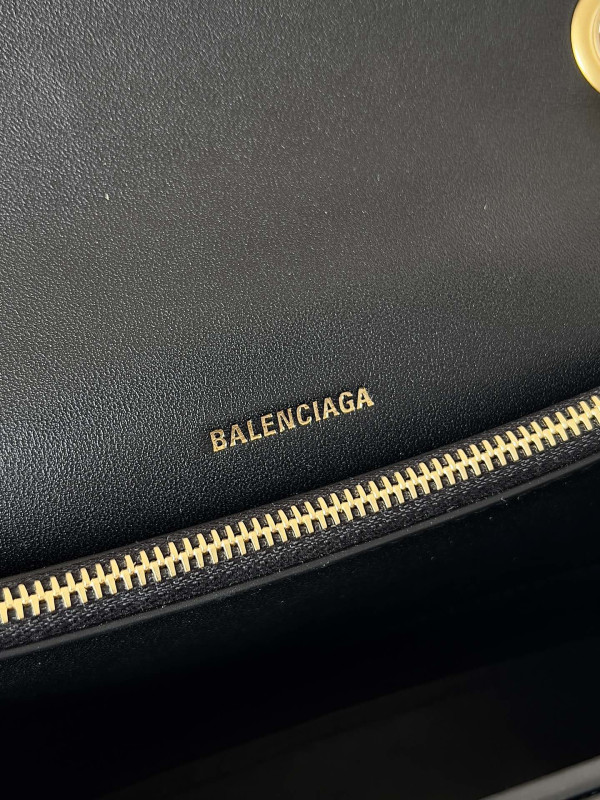 Ba*len*cia*ga hourglass bag-25.5*10*15.5cm
