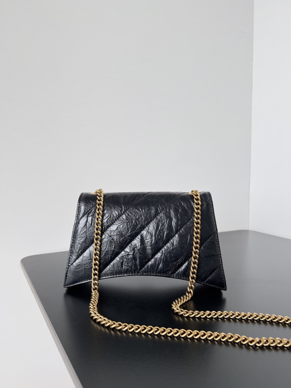 Ba*len*cia*ga hourglass bag-21.8*9.9*4.8cm