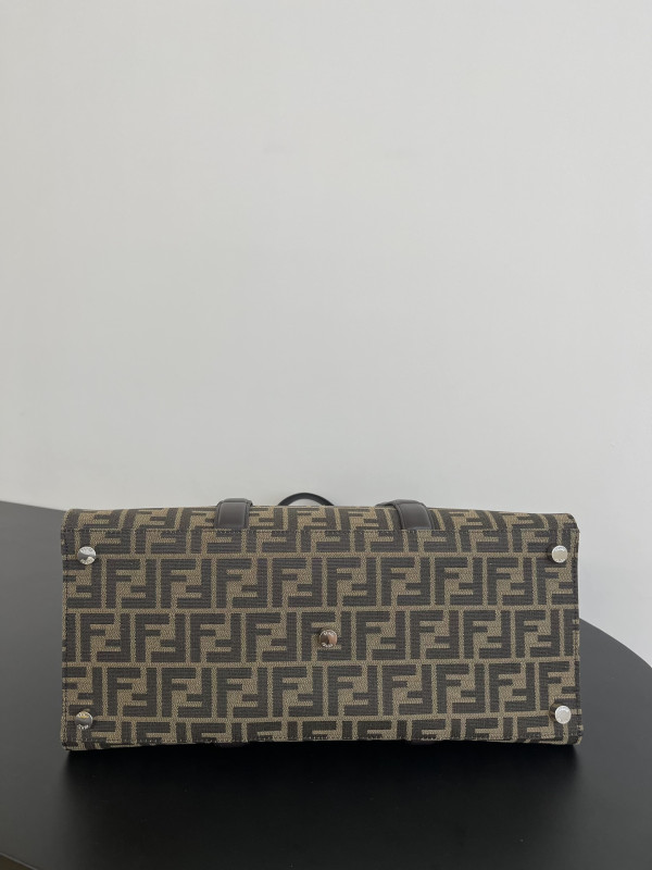 F**di ff jacquard shopper-41*35*19cm