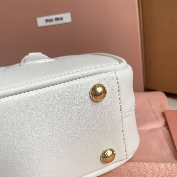 M*um*u arcadie leather bag-22x10.5x7.5cm