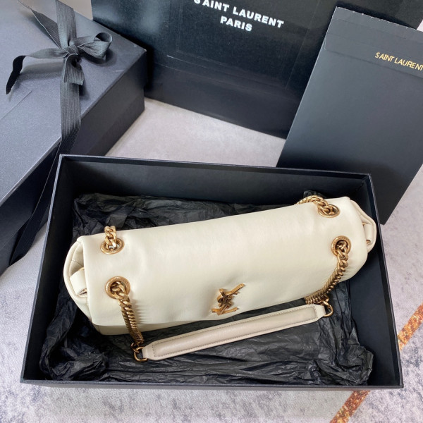 Y*L calypso in plunged lambskin