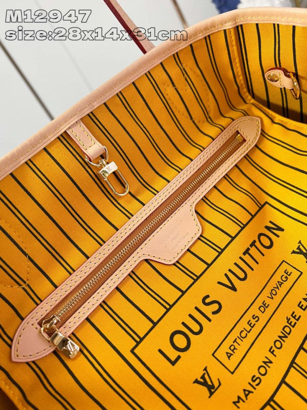 l0*is V*t0n neverfull bandoulière inside out mm-31*28*14cm