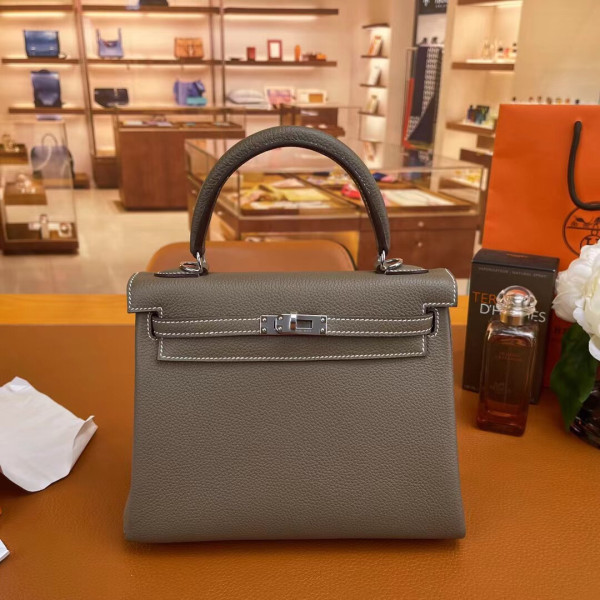 H**mes kelly 25cm all handmade togo leather