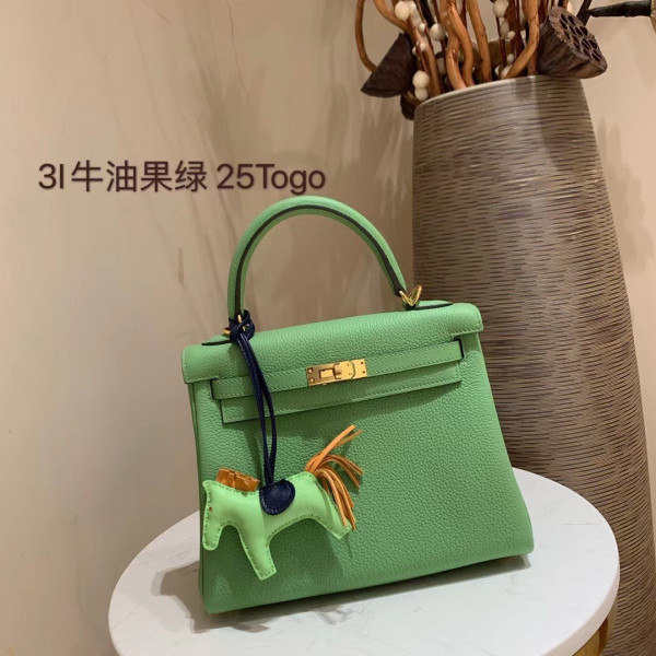 H**mes kelly 25cm togo leather customized colors