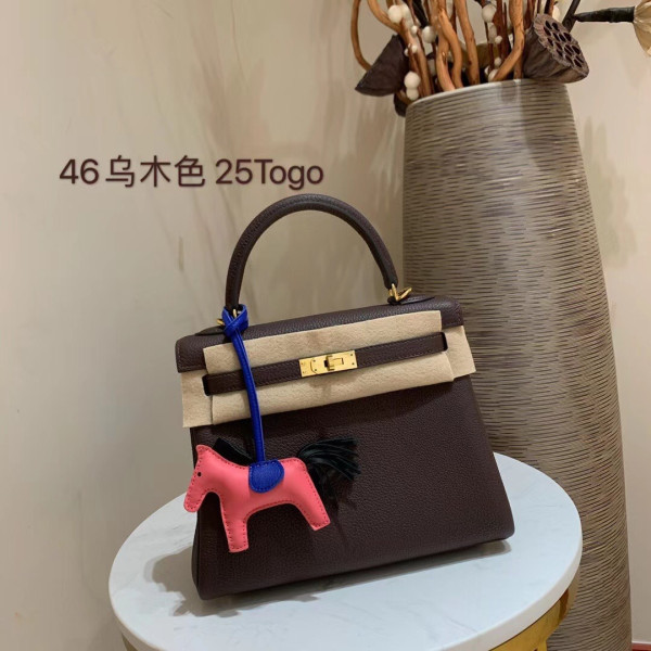 H**mes kelly 25cm togo leather customized colors