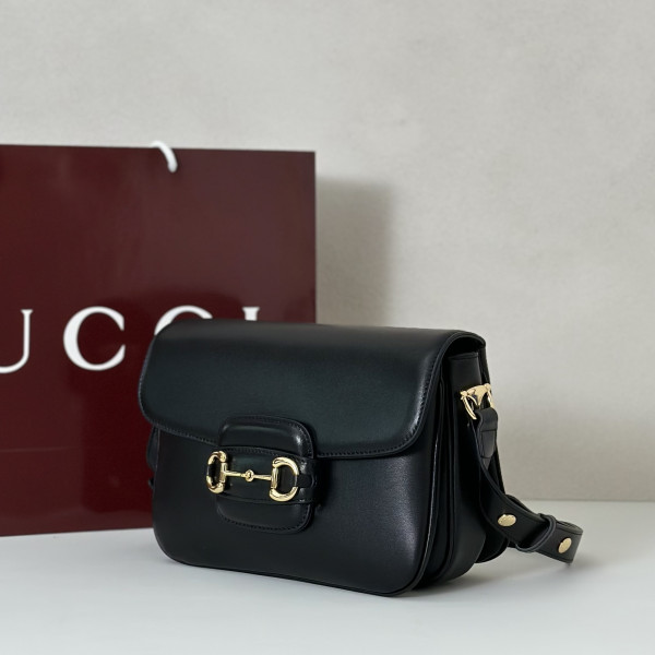 G*u*i horsebit 1955 aura small shoulder bag - 26*17.5*10cm