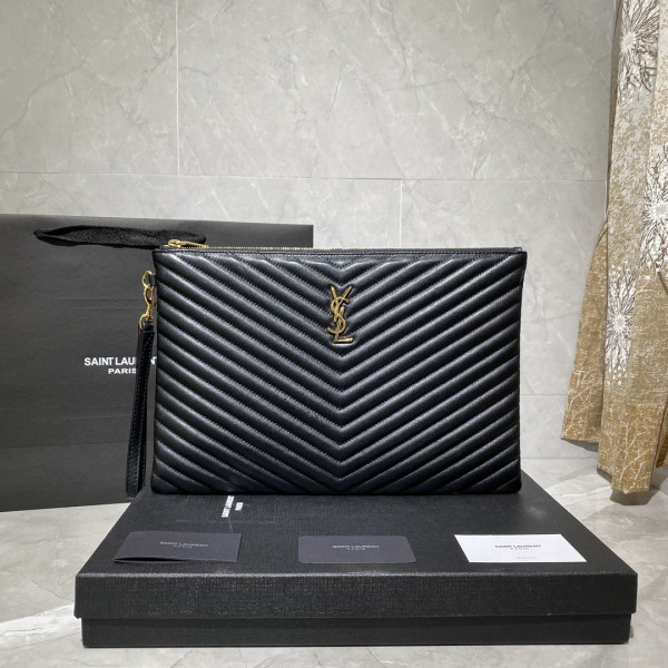Y*L monogram clutch
