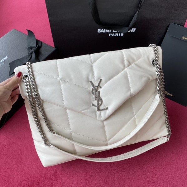 Y*L puffer medium bag in quilted lambskin