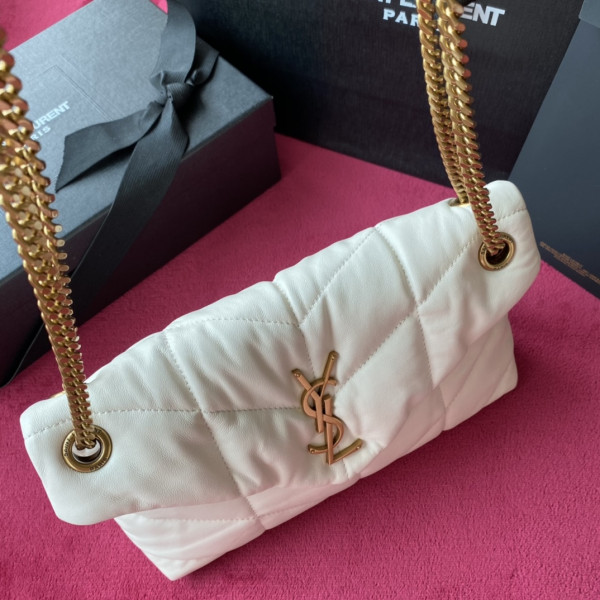 Y*L puffer small bag in quilted lambskin