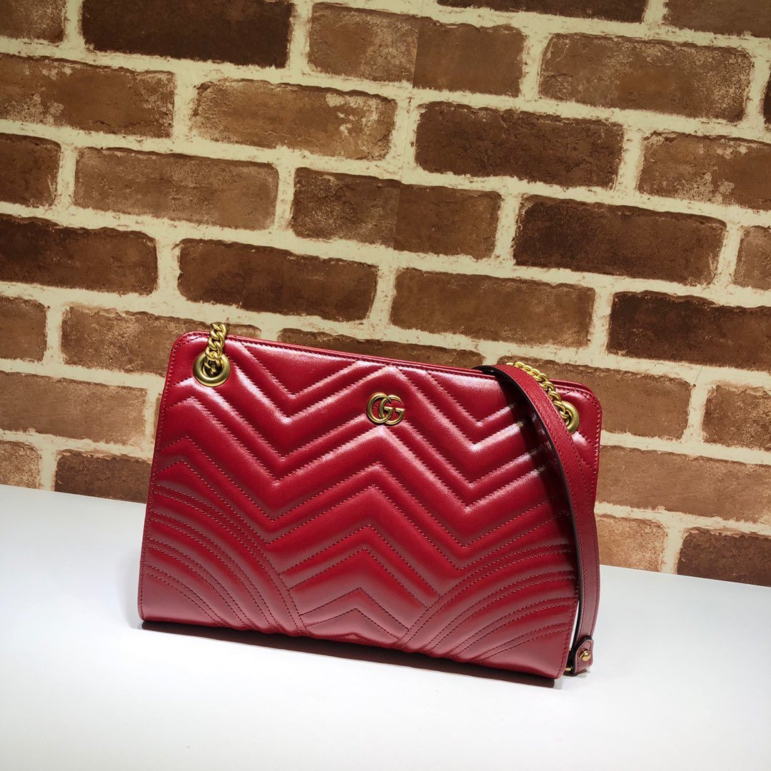 G*u*i gg marmont matelassé medium shoulder bag