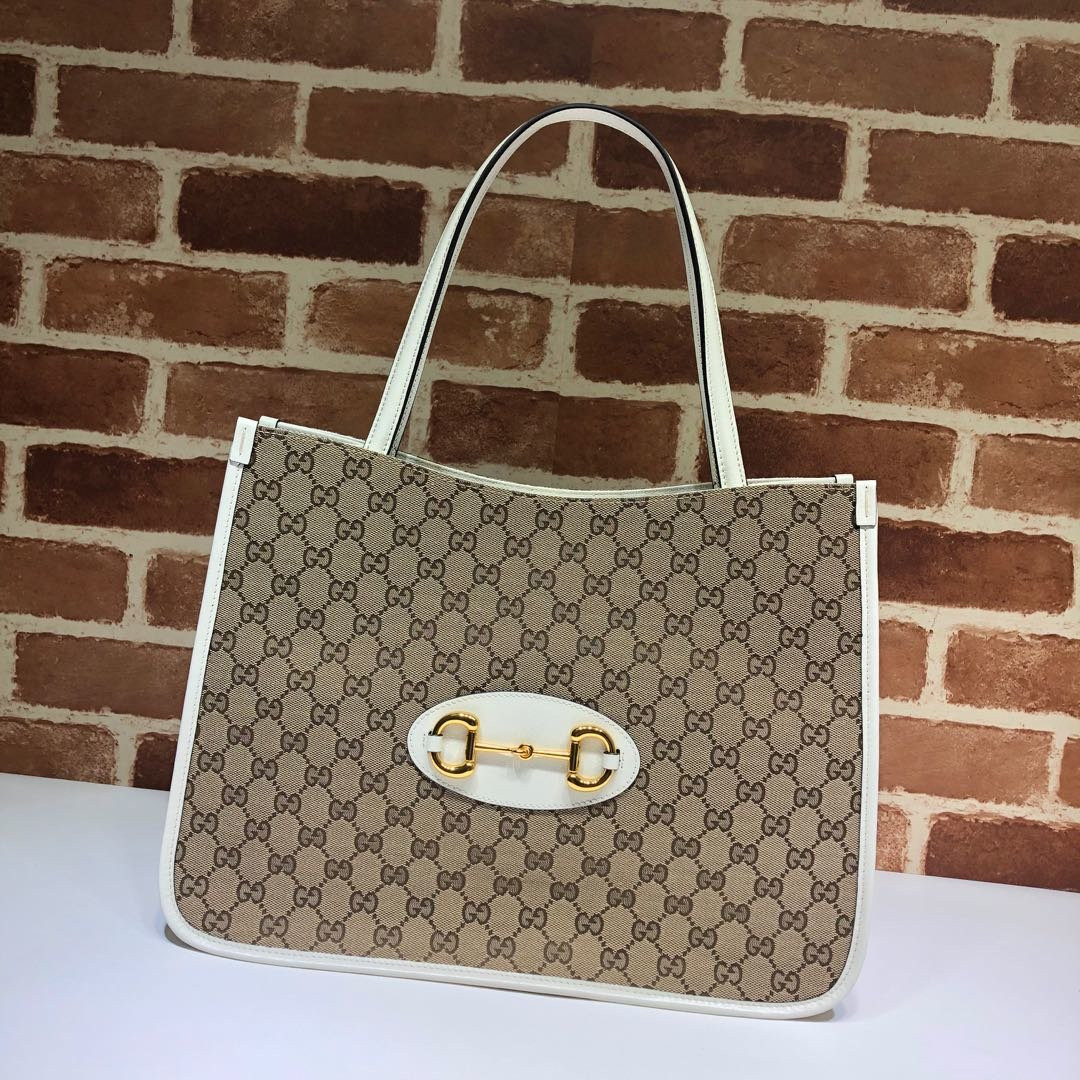G*u*i 1955 horsebit tote bag