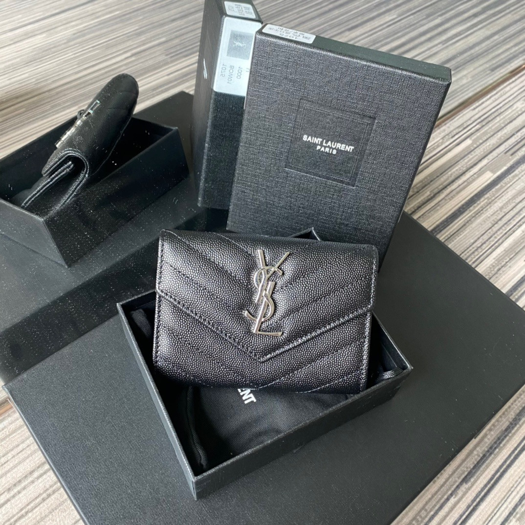 Y*L monogram small envelope wallet in